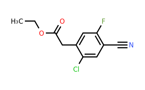 1805226-44-1 | 2-cloro-4-ciano-5-fluorofenilacetato de etilo