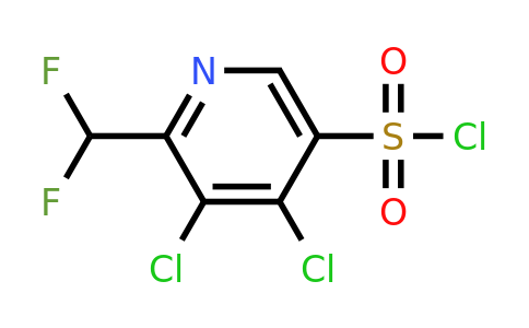1805240-04-3 | 3,4-Dichloro-2-(difluoromethyl)pyridine-5-sulfonyl chloride