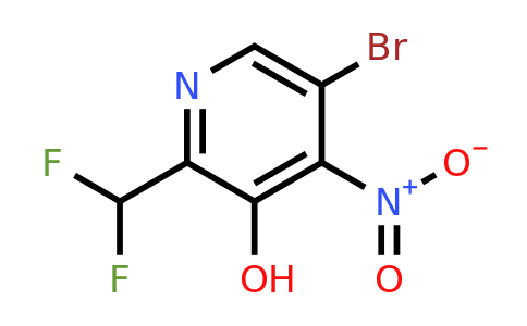 1805246-78-9 | 5-Bromo-2-(difluorometil)-3-hidroxi-4-nitropiridina