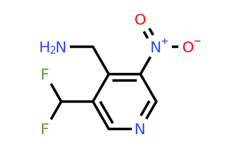 1805274-17-2 | 4-(Aminomethyl)-3-(difluoromethyl)-5-nitropyridine