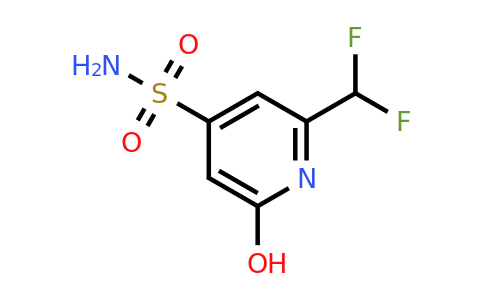 1805309-43-6 | 2-(Difluoromethyl)-6-hydroxypyridine-4-sulfonamide