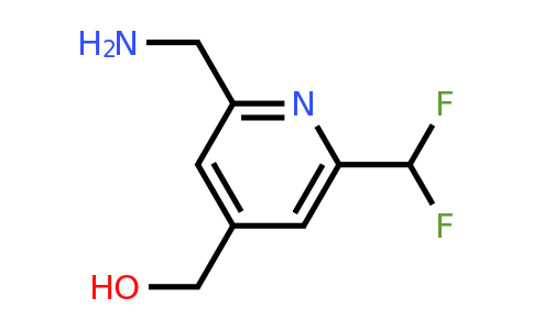 1805318-31-3 | 2-(Aminomethyl)-6-(difluoromethyl)pyridine-4-methanol