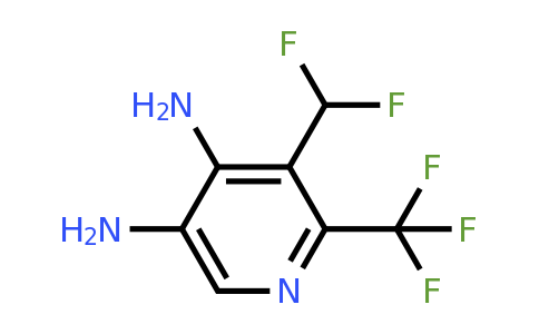 1805321-28-1 | 4,5-Diamino-3-(difluorometil)-2-(trifluorometil)piridina
