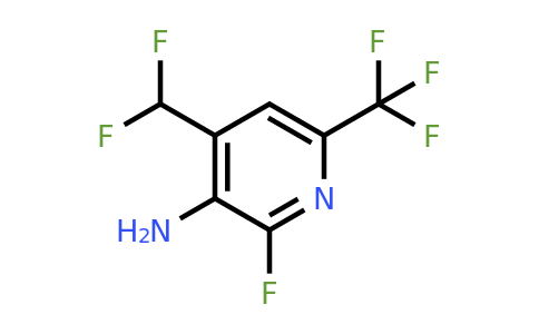 1805324-54-2 | 3-Amino-4-(difluoromethyl)-2-fluoro-6-(trifluoromethyl)pyridine