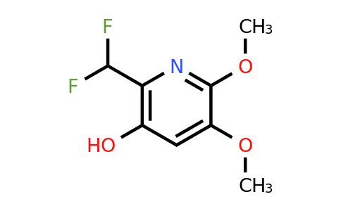 1805324-72-4 | 6-(Difluoromethyl)-2,3-dimethoxy-5-hydroxypyridine