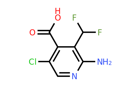 1805329-32-1 | 2-Amino-5-chloro-3-(difluoromethyl)pyridine-4-carboxylic acid