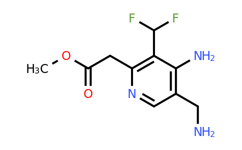 1805337-88-5 | 4-amino-5-(aminometil)-3-(difluorometil)piridina-2-acetato de metilo