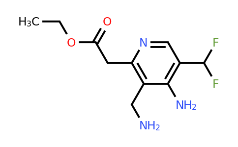 1805338-16-2 | 4-amino-3-(aminometil)-5-(difluorometil)piridina-2-acetato de etilo