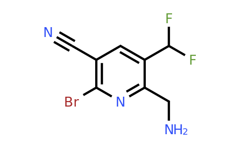 1805344-75-5 | 2-(aminometil)-6-bromo-5-ciano-3-(difluorometil)piridina