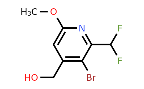 1805351-74-9 | 3-Bromo-2-(difluoromethyl)-6-methoxypyridine-4-methanol