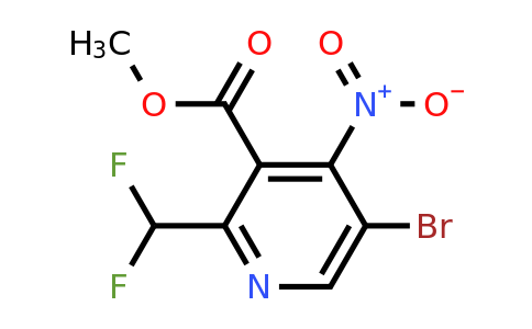 1805381-02-5 | Methyl 5-bromo-2-(difluoromethyl)-4-nitropyridine-3-carboxylate
