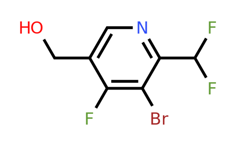 1805396-33-1 | 3-Bromo-2-(difluorometil)-4-fluoropiridina-5-metanol