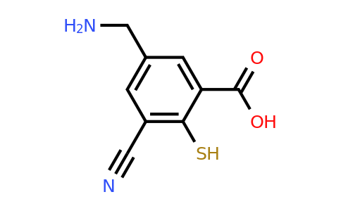 1805398-55-3 | Ácido 5-aminometil-3-ciano-2-mercaptobenzoico