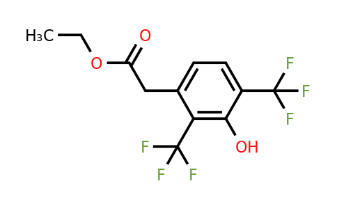 1805437-34-6 | Ethyl 2,4-bis(trifluoromethyl)-3-hydroxyphenylacetate