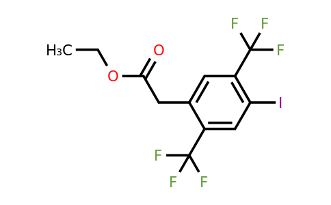 1805472-89-2 | Ethyl 2,5-bis(trifluoromethyl)-4-iodophenylacetate