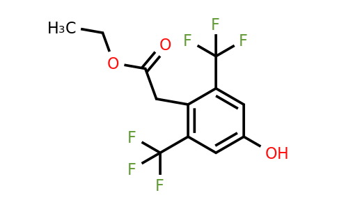 1805474-39-8 | Ethyl 2,6-bis(trifluoromethyl)-4-hydroxyphenylacetate