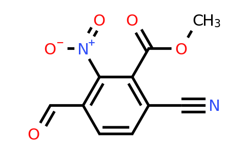 1805491-37-5 | Methyl 6-cyano-3-formyl-2-nitrobenzoate