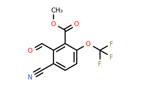 1805492-35-6 | 3-ciano-2-formil-6-(trifluorometoxi)benzoato de metilo