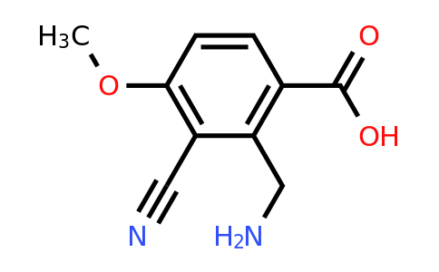 1805503-81-4 | Ácido 2-aminometil-3-ciano-4-metoxibenzoico