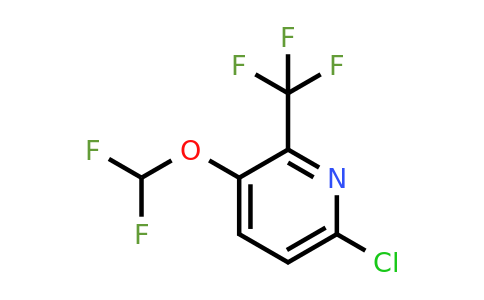 1805520-29-9 | 6-Chloro-3-difluoromethoxy-2-(trifluoromethyl)pyridine