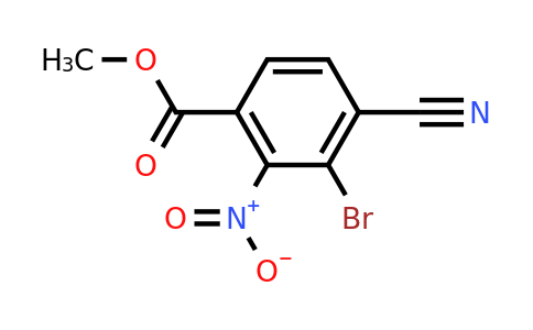 1805520-91-5 | Methyl 3-bromo-4-cyano-2-nitrobenzoate