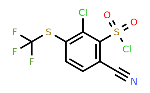 1805526-97-9 | Cloruro de 2-cloro-6-ciano-3-(trifluorometiltio)bencenosulfonilo