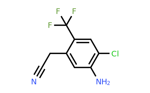 1805562-80-4 | 5-Amino-4-chloro-2-(trifluoromethyl)phenylacetonitrile