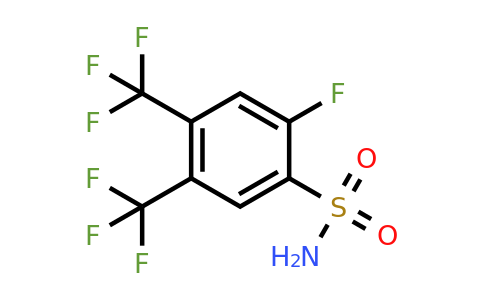 1805564-72-0 | 4,5-Bis(trifluoromethyl)-2-fluorobenzenesulfonamide