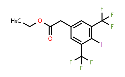 1805572-89-7 | Ethyl 3,5-bis(trifluoromethyl)-4-iodophenylacetate