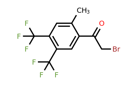1805590-74-2 | 4',5'-Bis(trifluoromethyl)-2'-methylphenacyl bromide