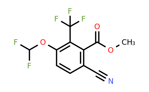 1805628-74-3 | Methyl 6-cyano-3-difluoromethoxy-2-(trifluoromethyl)benzoate