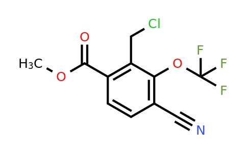 1805630-36-7 | Methyl 2-chloromethyl-4-cyano-3-(trifluoromethoxy)benzoate