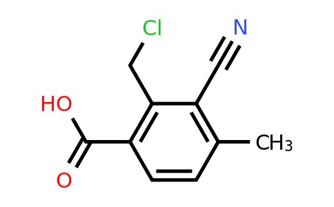1805640-71-4 | 2-Chloromethyl-3-cyano-4-methylbenzoic acid