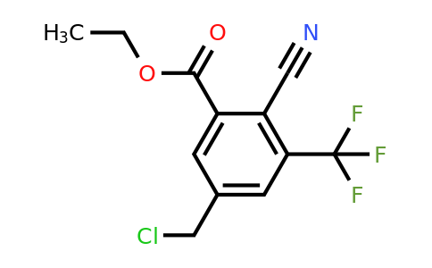 1805645-74-2 | Ethyl 5-chloromethyl-2-cyano-3-(trifluoromethyl)benzoate