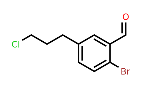 1805709-54-9 | 2-Bromo-5-(3-chloropropyl)benzaldehyde
