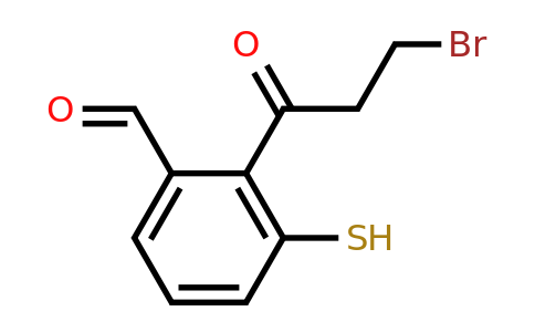 1805724-58-6 | 2-(3-Bromopropanoyl)-3-mercaptobenzaldehyde