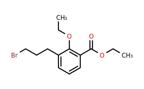 1805751-22-7 | Ethyl 3-(3-bromopropyl)-2-ethoxybenzoate