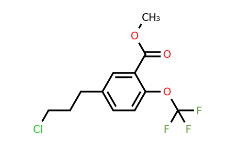 1805763-30-7 | Methyl 5-(3-chloropropyl)-2-(trifluoromethoxy)benzoate