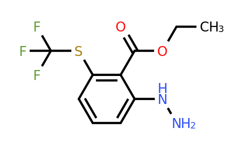 1805769-28-1 | Ethyl 2-hydrazinyl-6-(trifluoromethylthio)benzoate