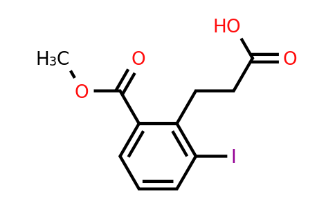 1805841-02-4 | Methyl 2-(2-carboxyethyl)-3-iodobenzoate