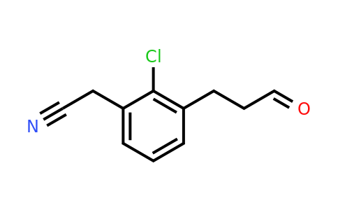 1805860-30-3 | 2-Chloro-3-(3-oxopropyl)phenylacetonitrile