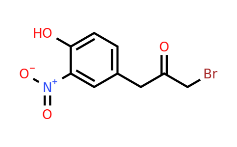 1805865-43-3 | 4-(3-Bromo-2-oxopropyl)-2-nitrophenol