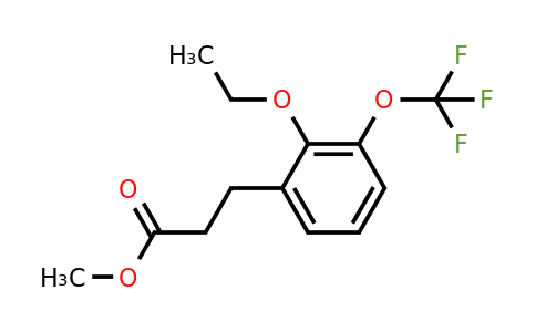 1805895-64-0 | Methyl 3-(2-ethoxy-3-(trifluoromethoxy)phenyl)propanoate