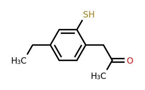 1805904-51-1 | 1-(4-Ethyl-2-mercaptophenyl)propan-2-one