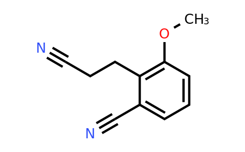 1805914-48-0 | 2-Cyano-6-methoxyphenylpropanenitrile