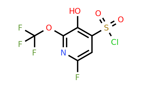 1805944-05-1 | 6-Fluoro-3-hydroxy-2-(trifluoromethoxy)pyridine-4-sulfonyl chloride