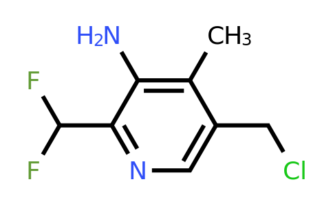 1805983-61-2 | 3-Amino-5-(chloromethyl)-2-(difluoromethyl)-4-methylpyridine