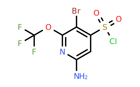 1805985-64-1 | 6-Amino-3-bromo-2-(trifluoromethoxy)pyridine-4-sulfonyl chloride