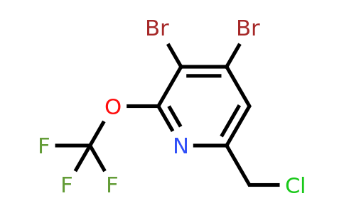 1805988-33-3 | 6-(Chloromethyl)-3,4-dibromo-2-(trifluoromethoxy)pyridine