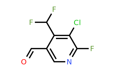 1805999-24-9 | 3-Cloro-4-(difluorometil)-2-fluoropiridina-5-carboxaldehído